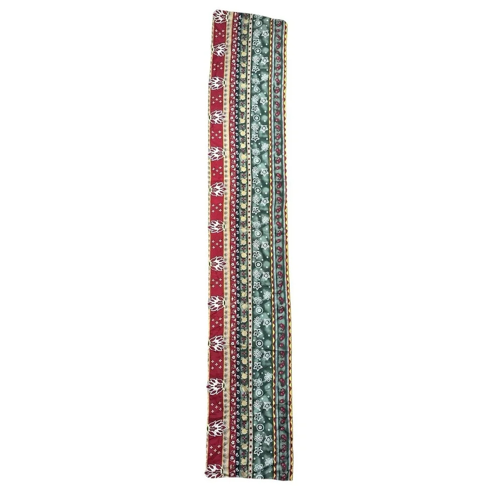 New York Studio 100% Silk Rectangle Scarf‎ RN #54867 Made In Korea